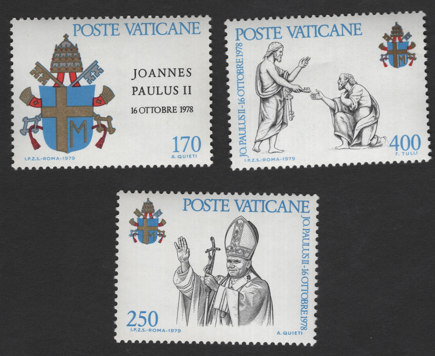 SCG11219 - Vatican City 1979 – Pope John Paul II Inauguration Commemorative Set