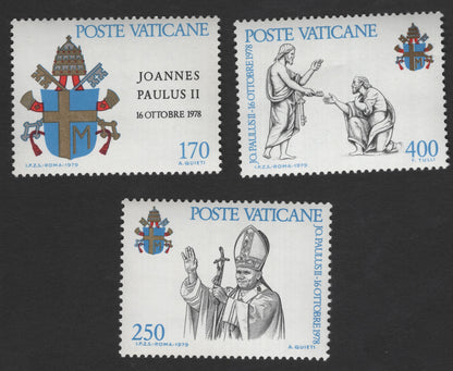SCG11219 - Vatican City 1979 – Pope John Paul II Inauguration Commemorative Set