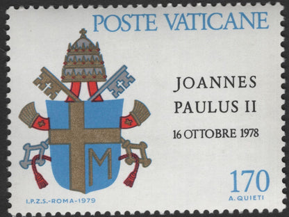 SCG11219 - Vatican City 1979 – Pope John Paul II Inauguration Commemorative Set