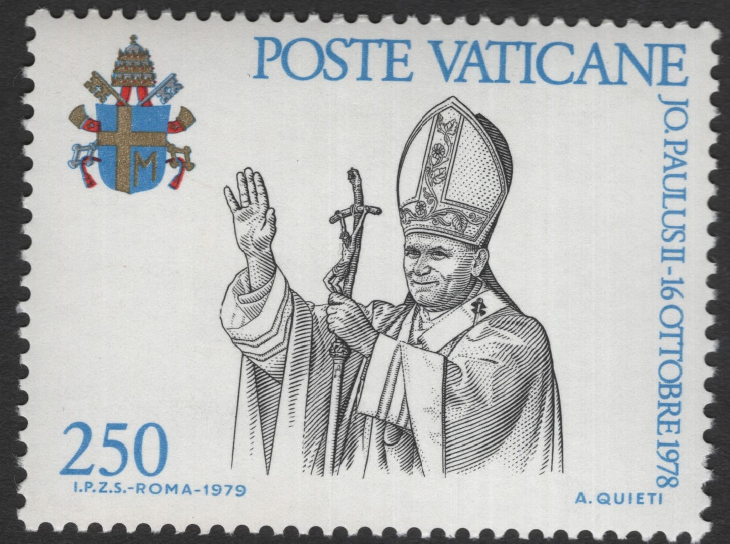 SCG11219 - Vatican City 1979 – Pope John Paul II Inauguration Commemorative Set