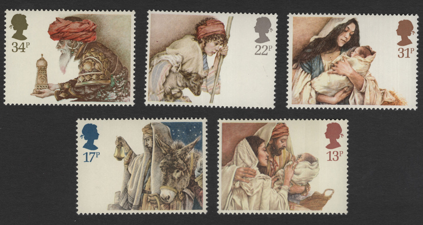 SCG11220 - United Kingdom – Christmas Nativity Paintings Commemorative Stamp Set