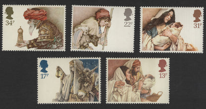 SCG11220 - United Kingdom – Christmas Nativity Paintings Commemorative Stamp Set