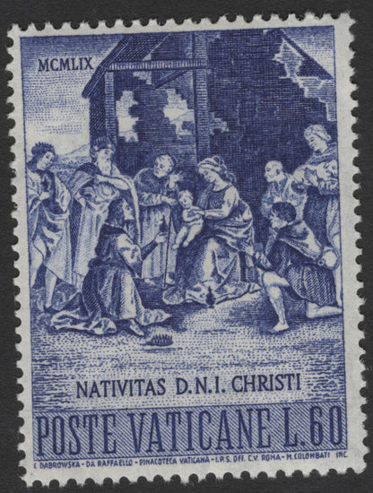 SCG11223 - Vatican City 1959 – Nativitas D.N.I. Christi (Nativity of Christ) Set