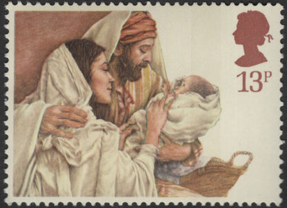 SCG11220 - United Kingdom – Christmas Nativity Paintings Commemorative Stamp Set