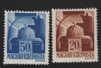 SCG11142 - Hungary – Church Dome Definitives (Kontuly Design), 20f & 50f