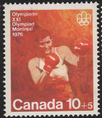 SCG11147 - Canada – 1976 Montreal Olympics Semi-Postal Set (Fencing, Boxing & Judo)