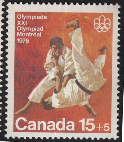 SCG11147 - Canada – 1976 Montreal Olympics Semi-Postal Set (Fencing, Boxing & Judo)