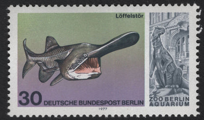 SCG11148 - Germany (Berlin) – 1977 Zoo Berlin Aquarium Fauna Set (4 Stamps)