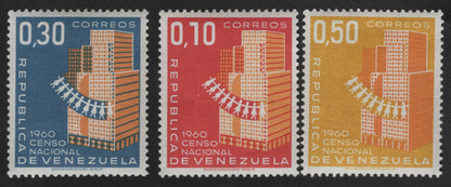 SCG11143 - Venezuela – 1960 National Census (Censo Nacional) Definitive Set