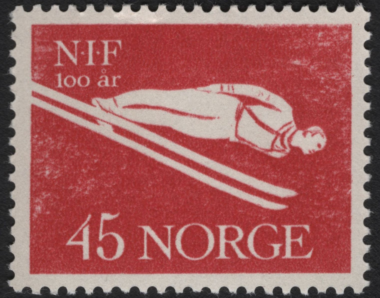 SCG11145 - Norway – NIF 100 Years Commemorative Sports & Sailing Stamps (45 øre & 90 øre)
