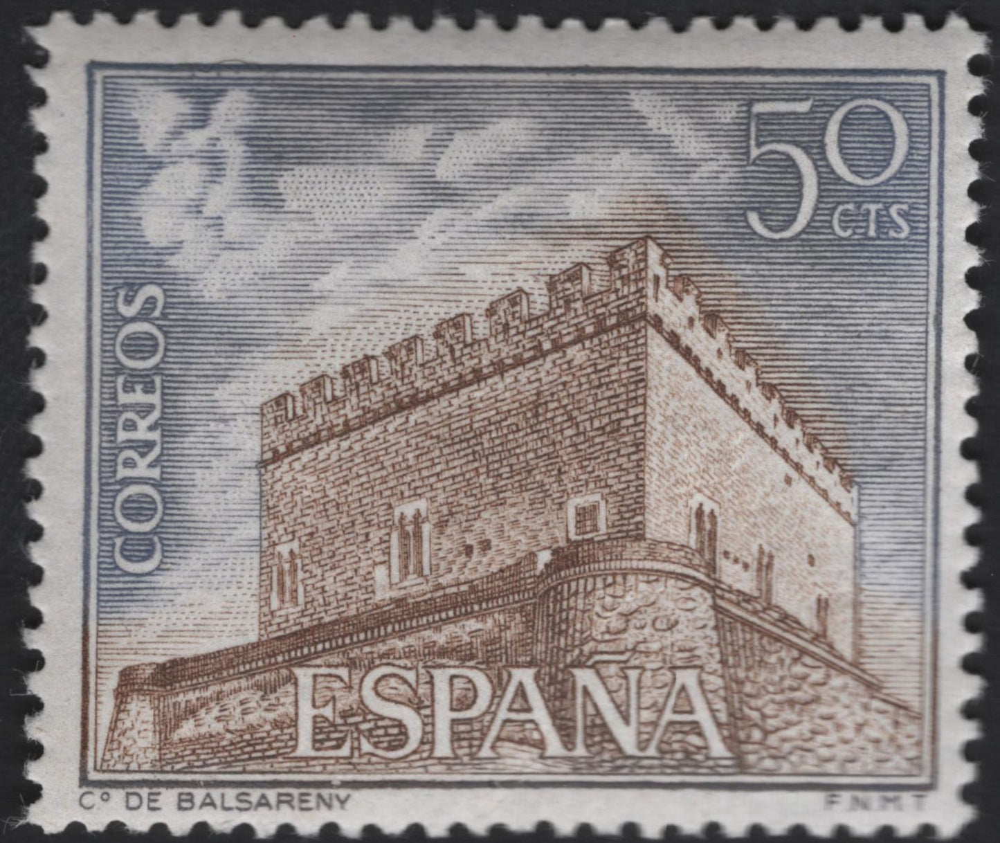 SCG11154 - 🇪🇸 Spain – Historic Castles Definitive Issue