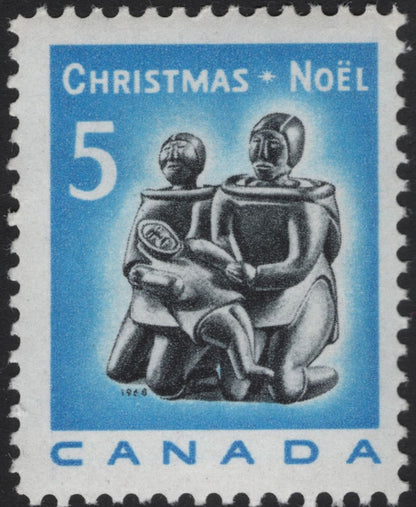 SCG11155 - Canada – Christmas / Noël Inuit Sculpture Issue (1968)