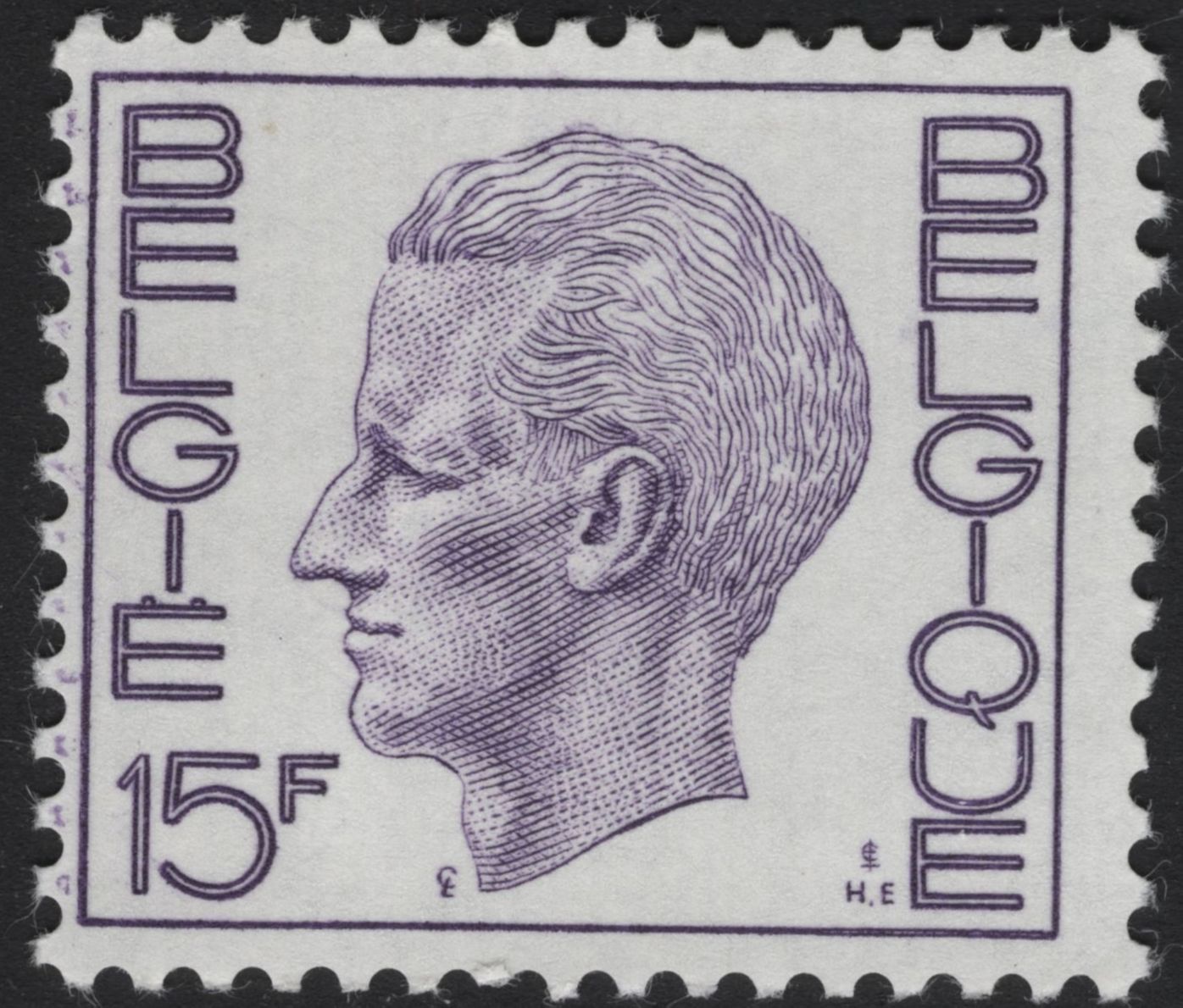 SCG11157 - Belgium – King Baudouin I Definitive Stamp Set (1950s–1970s)
