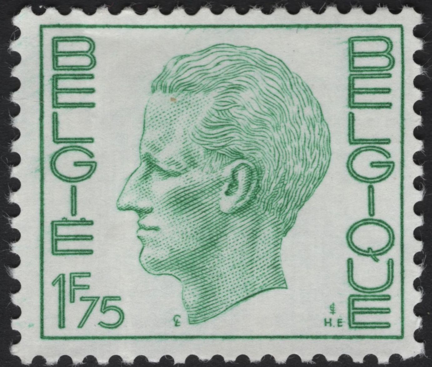 SCG11157 - Belgium – King Baudouin I Definitive Stamp Set (1950s–1970s)