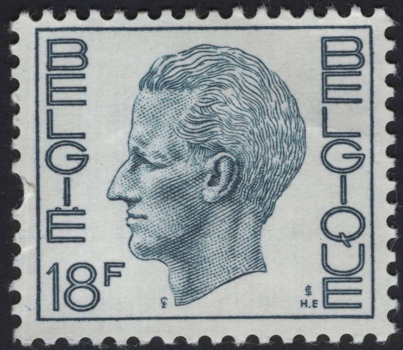 SCG11157 - Belgium – King Baudouin I Definitive Stamp Set (1950s–1970s)