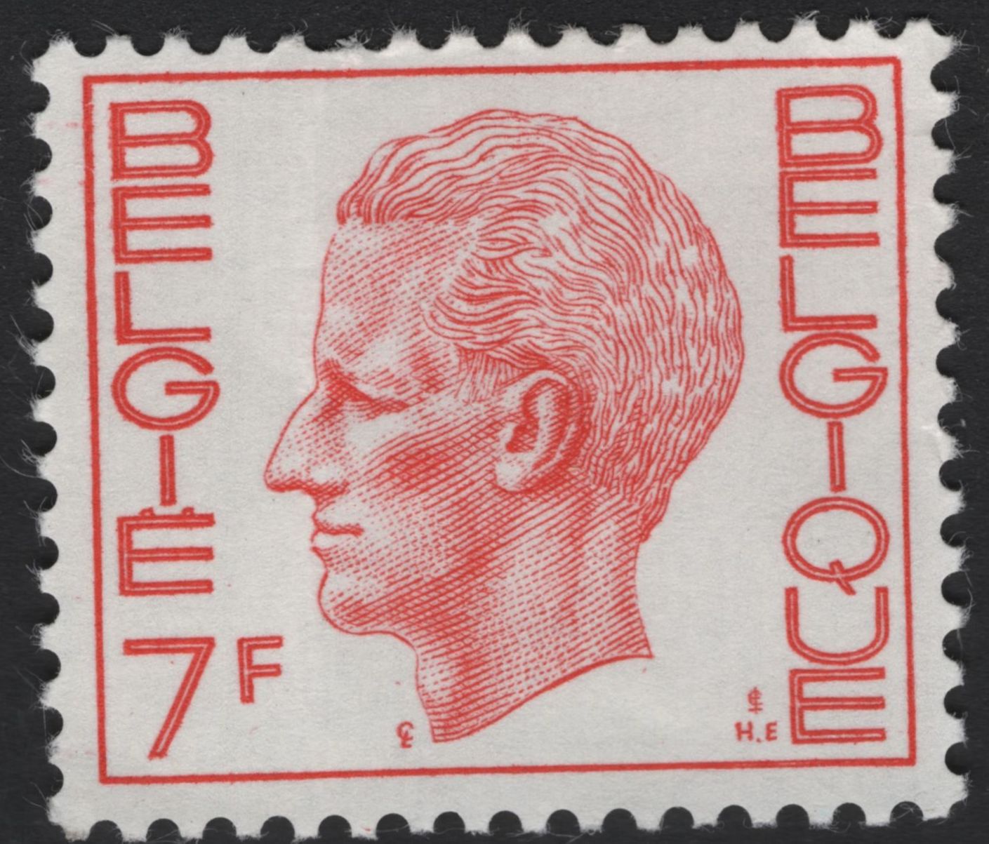 SCG11157 - Belgium – King Baudouin I Definitive Stamp Set (1950s–1970s)
