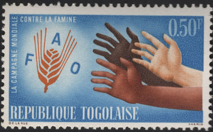 SCG11158 - Togo – FAO World Campaign Against Hunger (Hands of Solidarity) Set