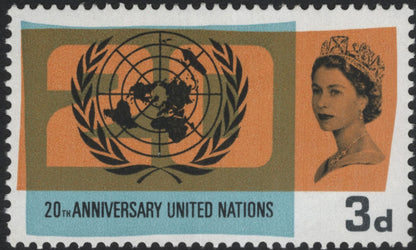 SCG11168 - 🇬🇧 United Kingdom – United Nations 20th Anniversary (1965)