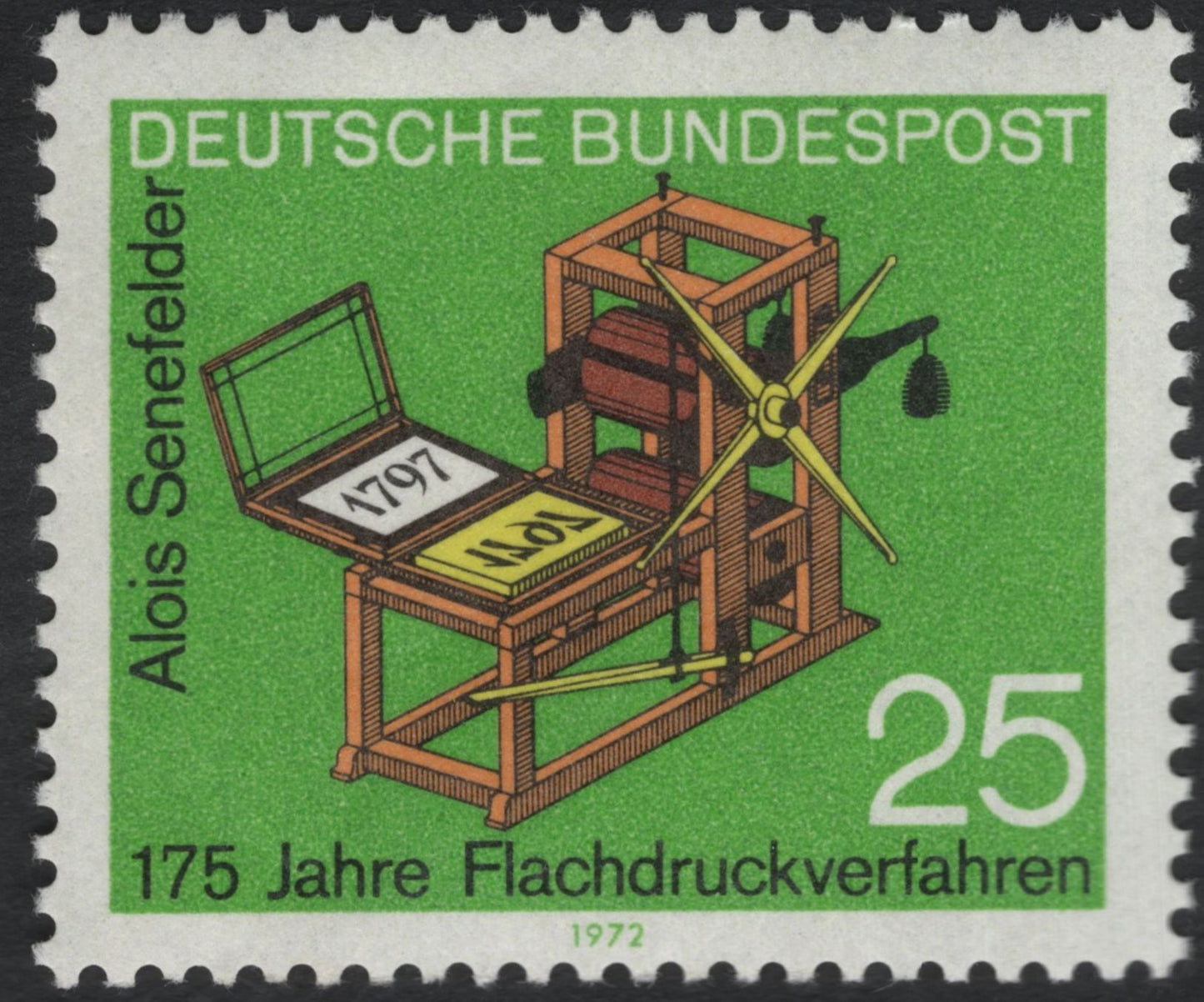 SCG11169 - 🇩🇪 Germany – 175 Years of Lithography (Alois Senefelder)
