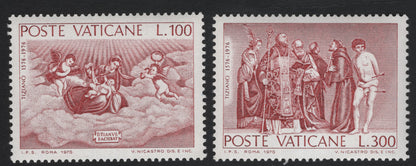 SCG11162 - Vatican City 1976 – Titian Religious Art Commemorative Stamps (Set of 2)