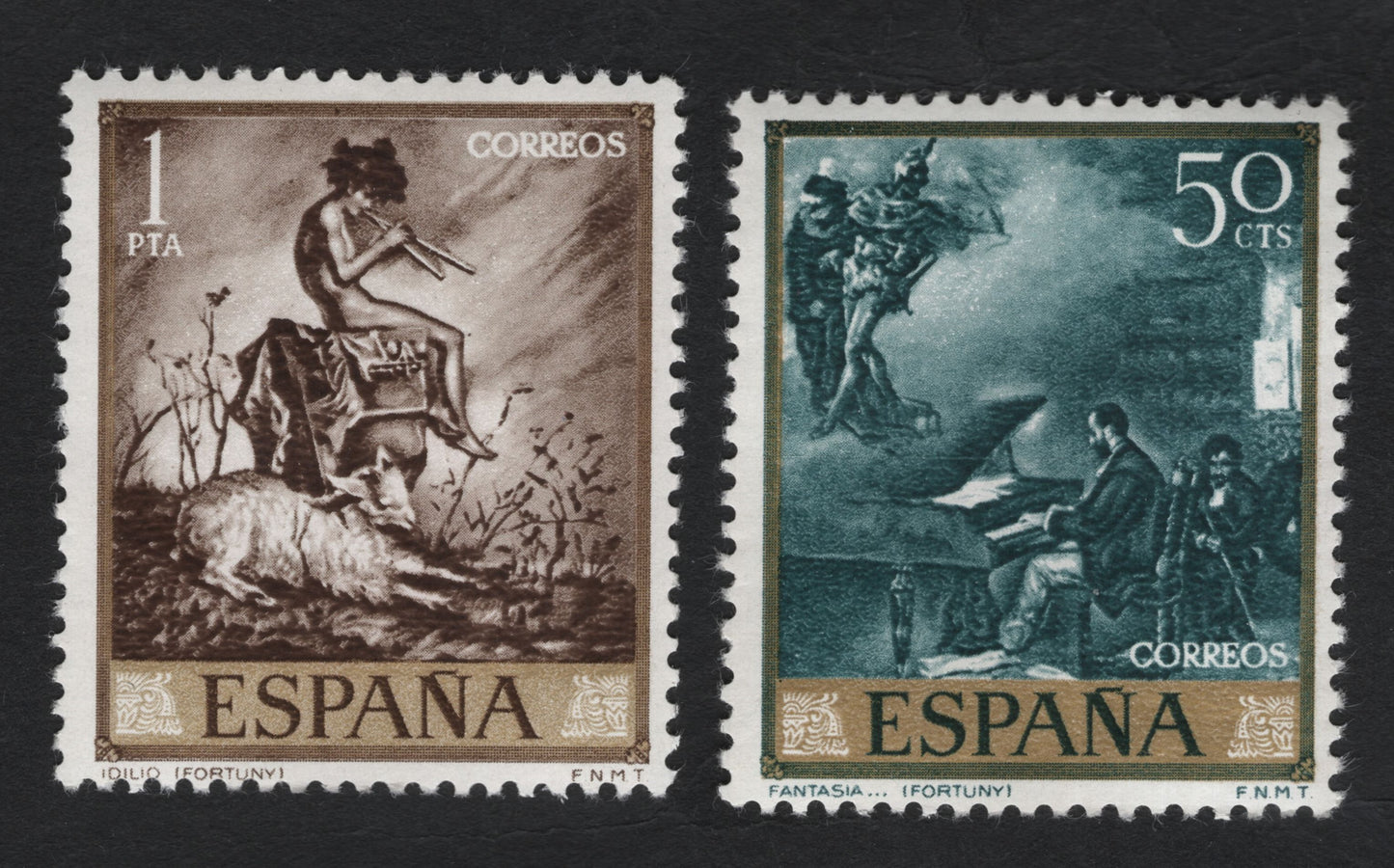 SCG11170 - Spain 1961 – Mariano Fortuny Art Series (Fantasia & Allegorical Scene)