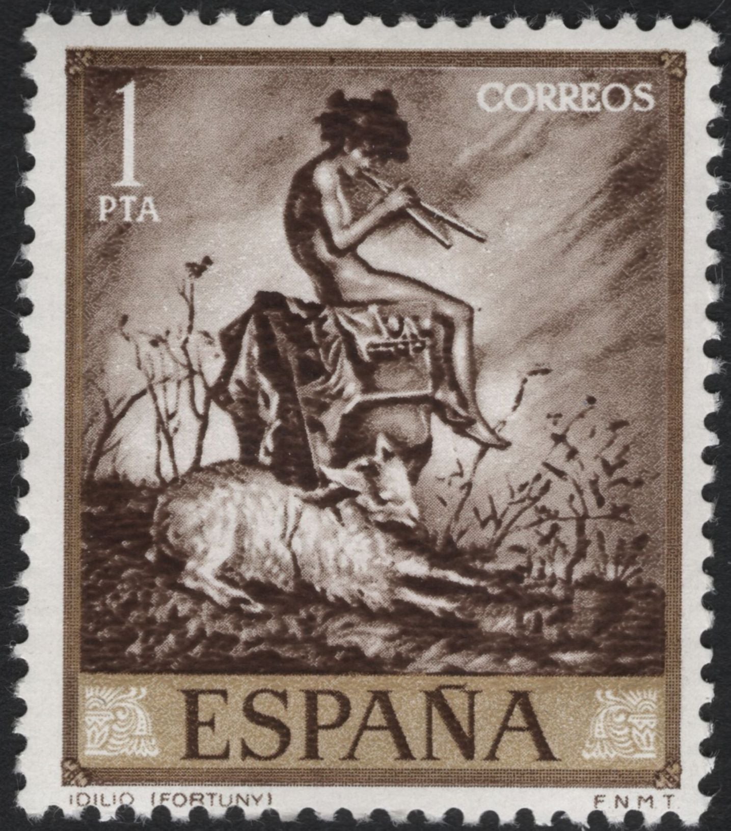SCG11170 - Spain 1961 – Mariano Fortuny Art Series (Fantasia & Allegorical Scene)