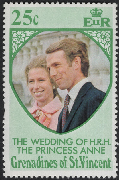 SCG11178 - Grenadines of St. Vincent – 1973 Royal Wedding Commemorative Set