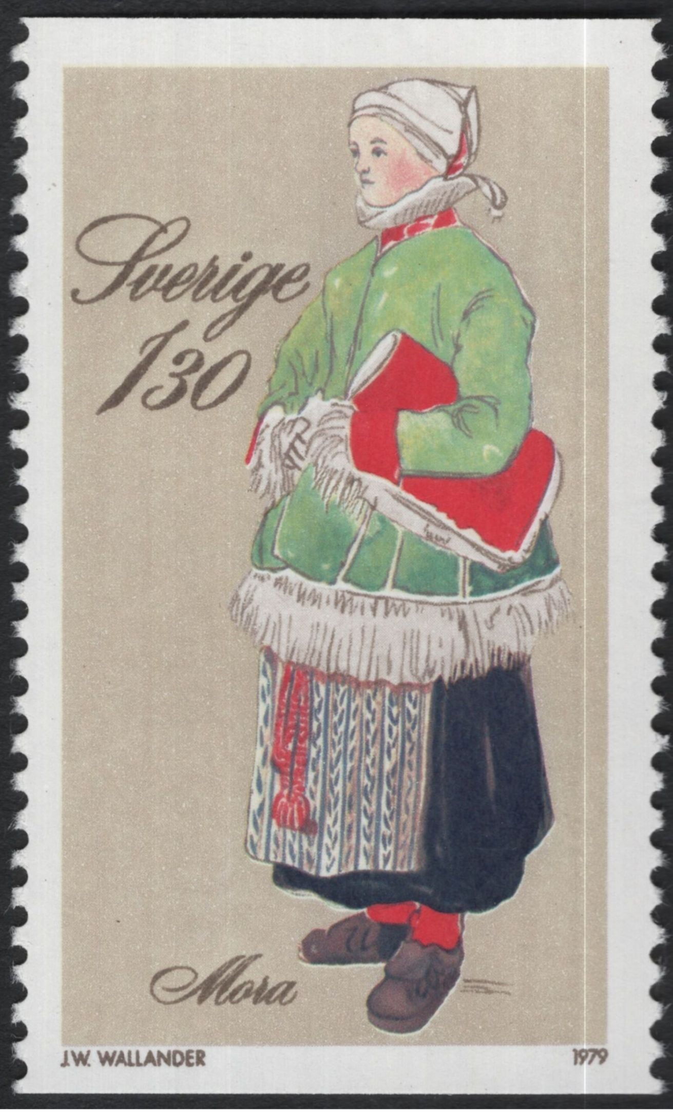 SCG11224 - Sweden 1979 – Traditional Folk Costumes (Västra Göinge & Mora)