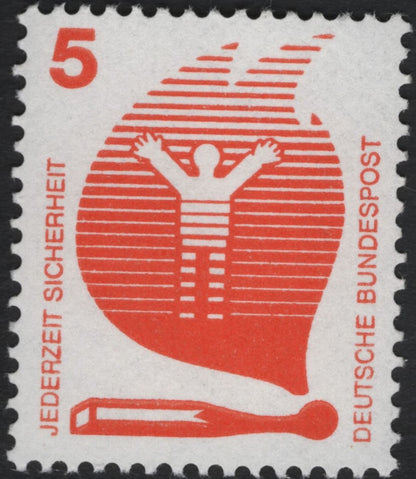 SCG11225 - Germany (Bundespost) – “Jederzeit Sicherheit” Accident-Prevention Welfare Pair