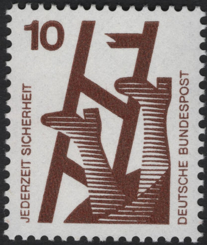 SCG11225 - Germany (Bundespost) – “Jederzeit Sicherheit” Accident-Prevention Welfare Pair
