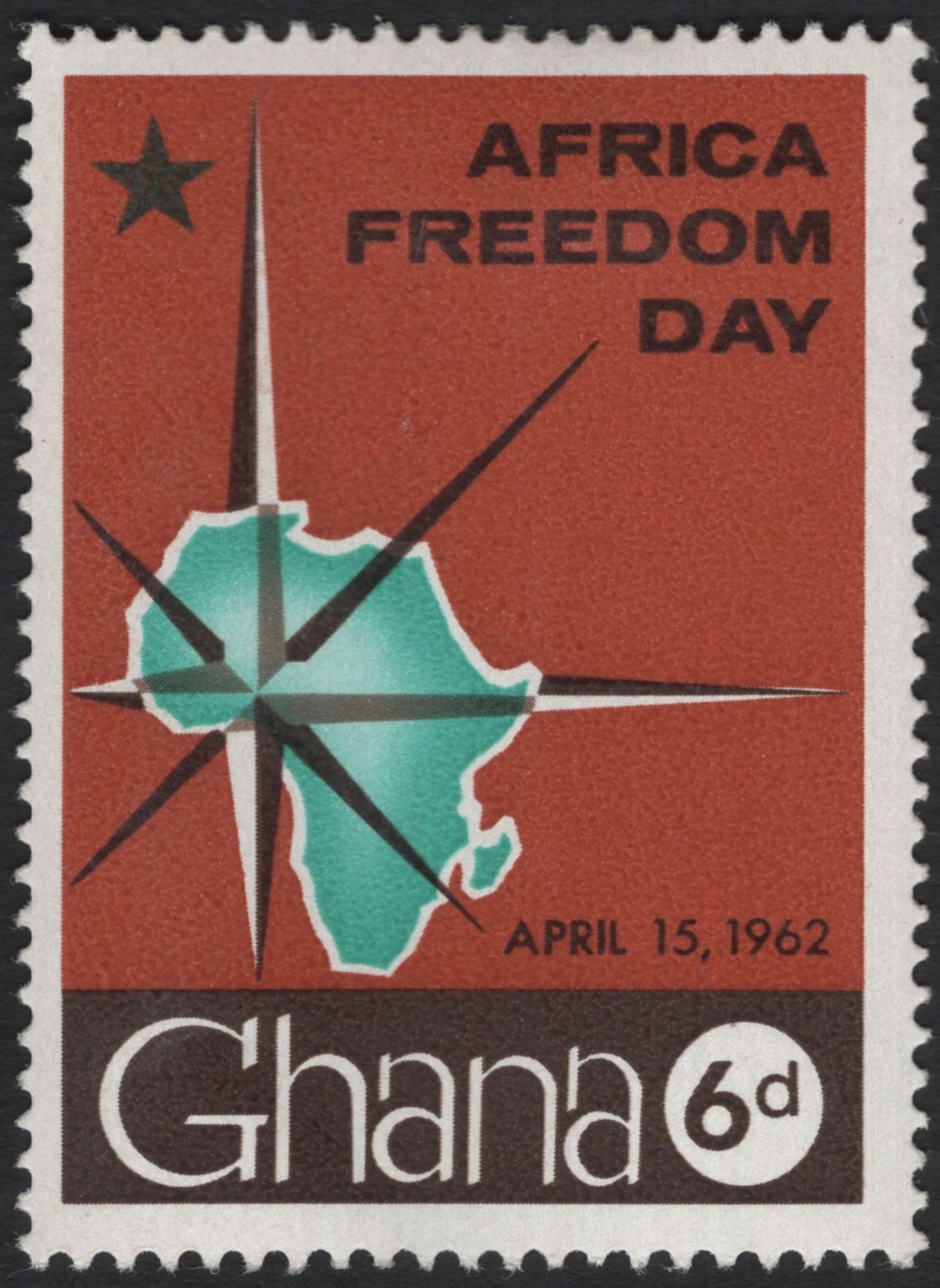 SCG11190 - Ghana – Africa Freedom Day Commemorative Set (1962)