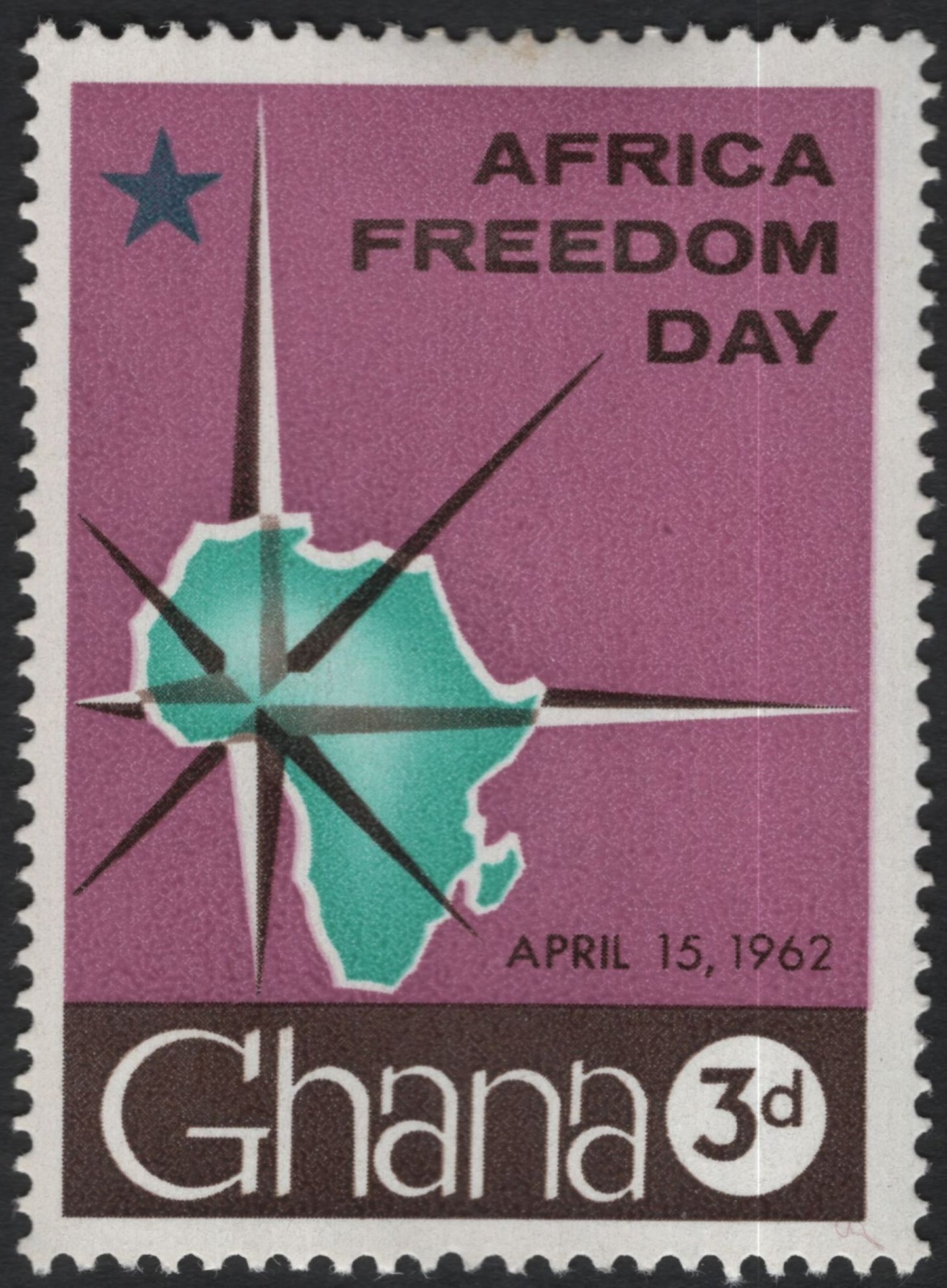 SCG11190 - Ghana – Africa Freedom Day Commemorative Set (1962)