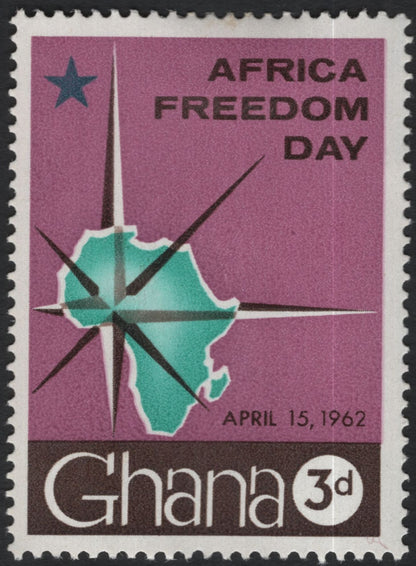 SCG11190 - Ghana – Africa Freedom Day Commemorative Set (1962)