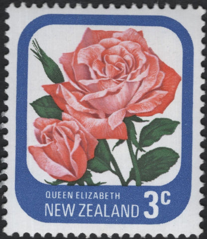 SCG11197 - New Zealand Roses Definitive Set – Garden Varieties (3c, 8c, 9c)