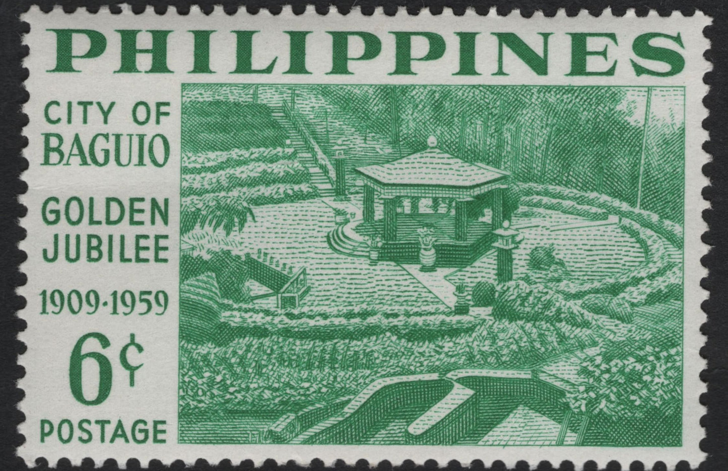 SCG11192 - Philippines – City of Baguio Golden Jubilee Commemorative Stamps (1959)