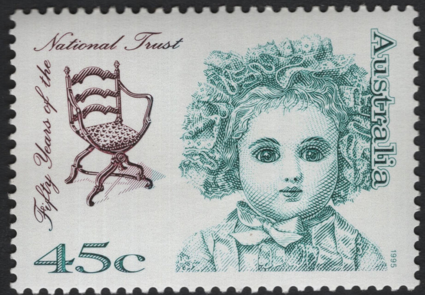 SCG11195 - Australia – 1995 National Trust 50th Anniversary Commemorative Stamps