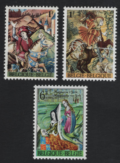 SCG11198 - Belgium 1967 Medieval Tapestries & Courtly Life – Art Heritage Commemorative Set
