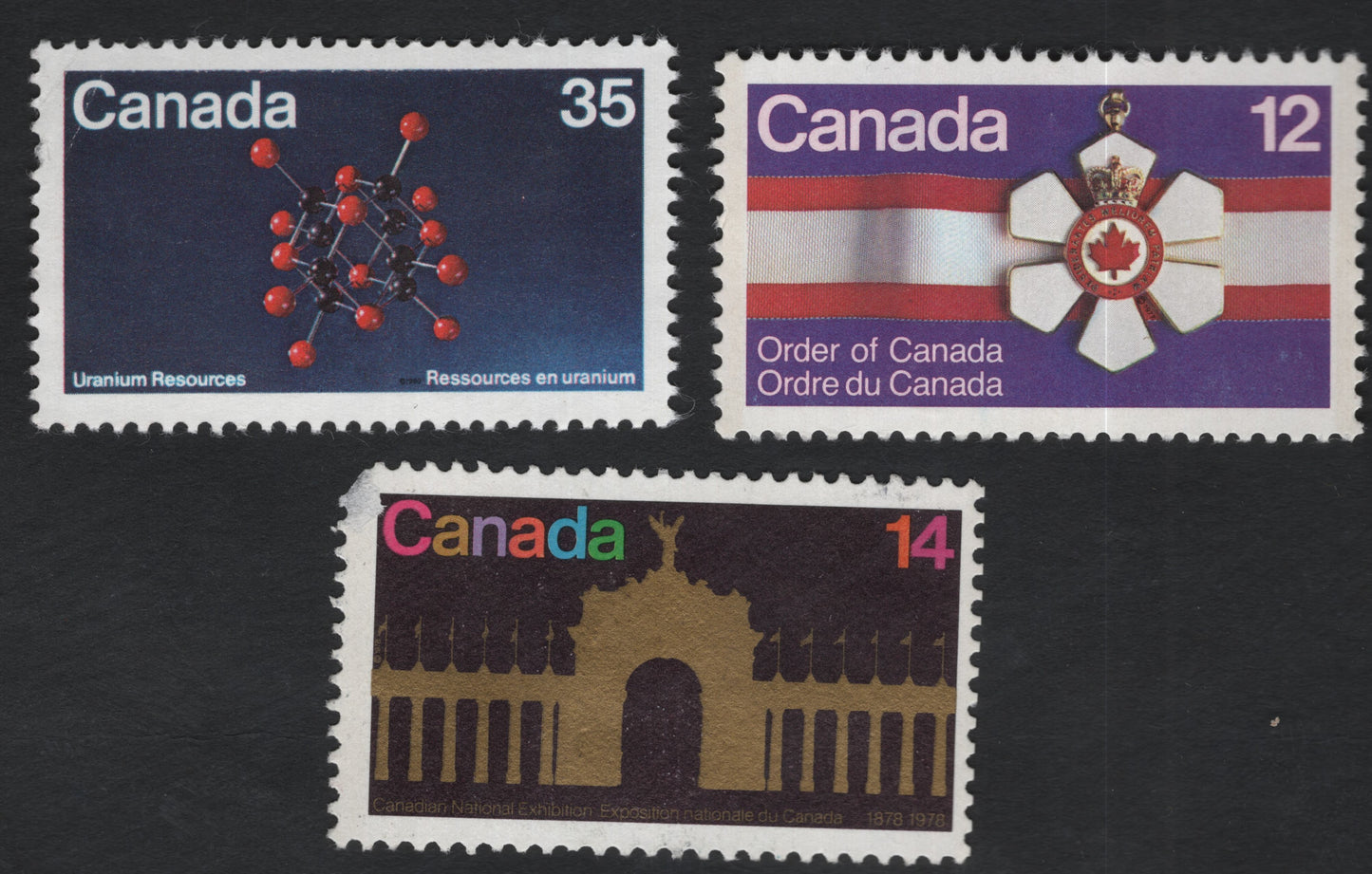 SCG11203 - 🇨🇦 Canada Commemorative Stamps – Mixed Thematic Issue (1970s–1980s)