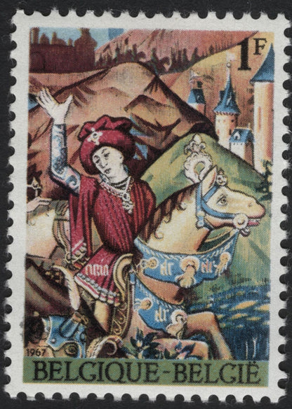 SCG11198 - Belgium 1967 Medieval Tapestries & Courtly Life – Art Heritage Commemorative Set