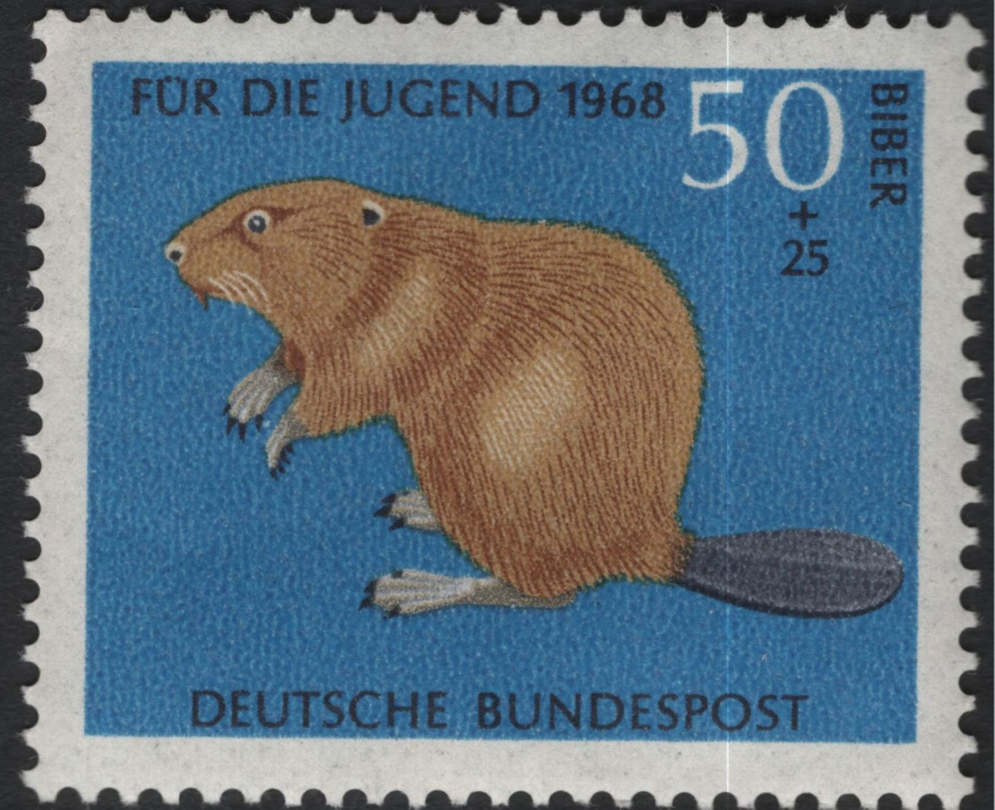 SCG11205 - Germany (Deutsche Bundespost) – 1968 “Für die Jugend” Wildlife Semi-Postal Set