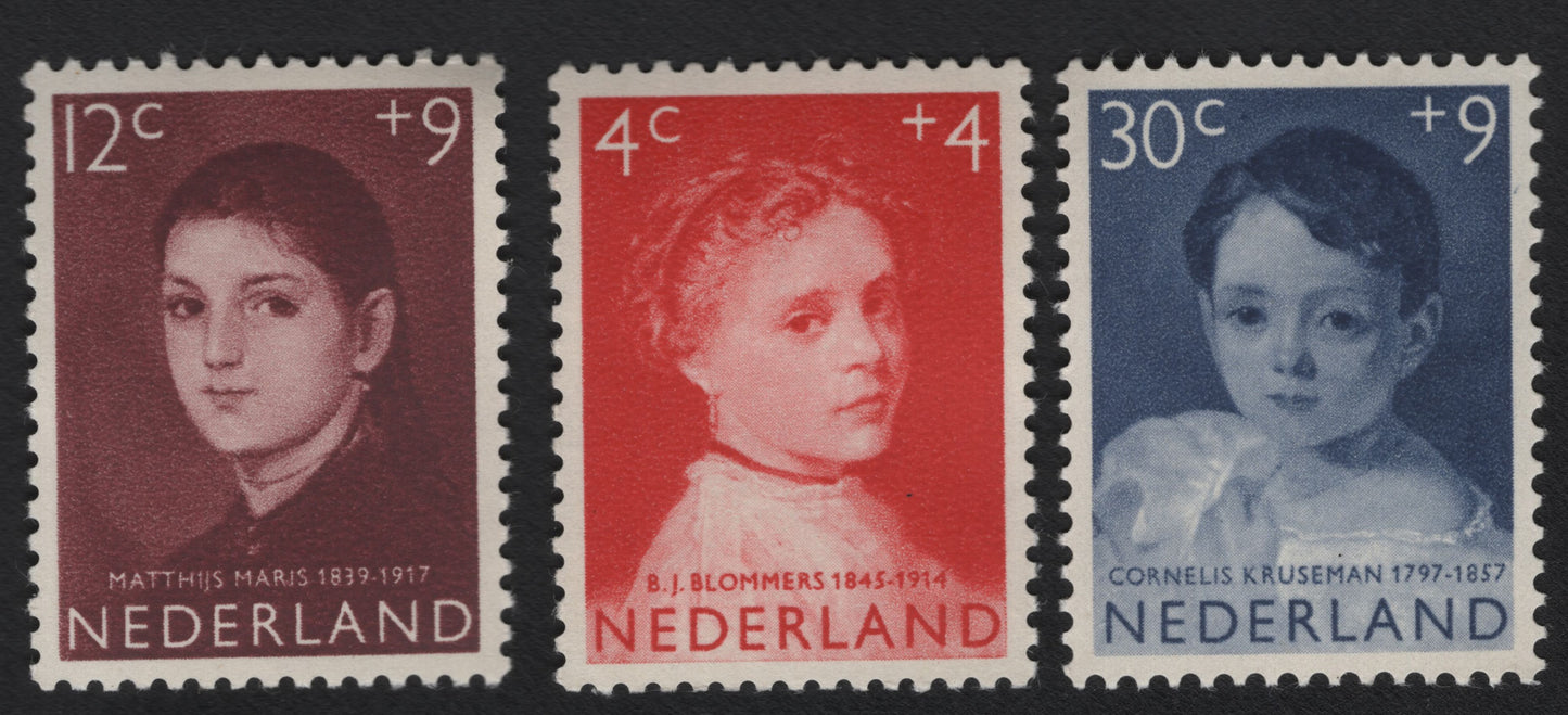 SCG11185 - Netherlands – Dutch Painters Charity Stamp Set (Semi-Postal Issue)