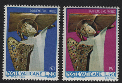 SCG11182 - Vatican City – 1971 “Ogni Uomo è Mio Fratello” (Every Man Is My Brother) Set