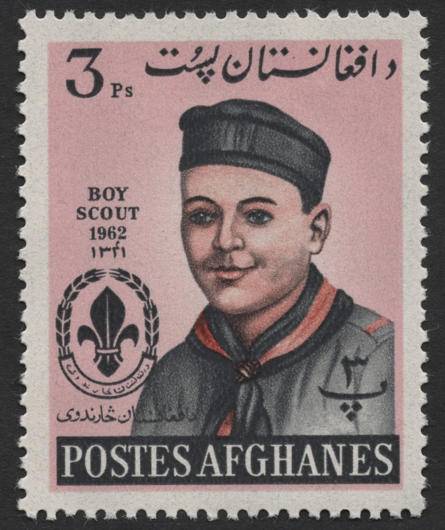 SCG521 - Afghanistan 1962 Boy Scouts Stamp Set