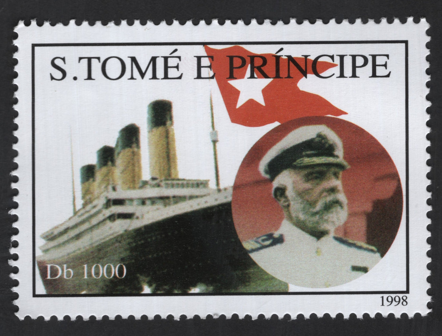 SCG13385 - RMS Titanic and Captain Edward J. Smith – 1998 Titanic Commemorative