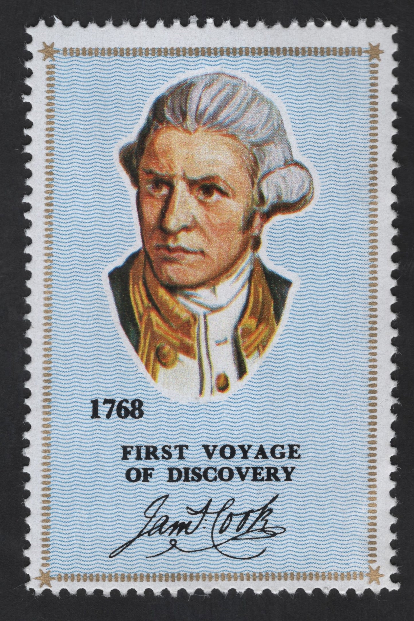SCG13522 - Cook Islands – Captain James Cook “First Voyage of Discovery 1768” Commemorative Stamp