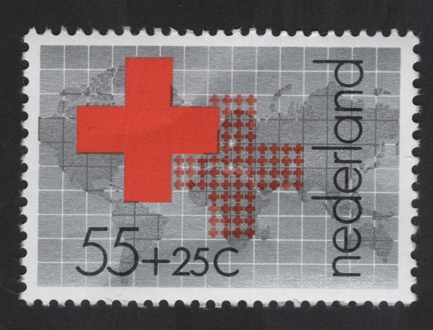 SCG13336 - Netherlands 55c + 25c Red Cross Semi-Postal Stamp
