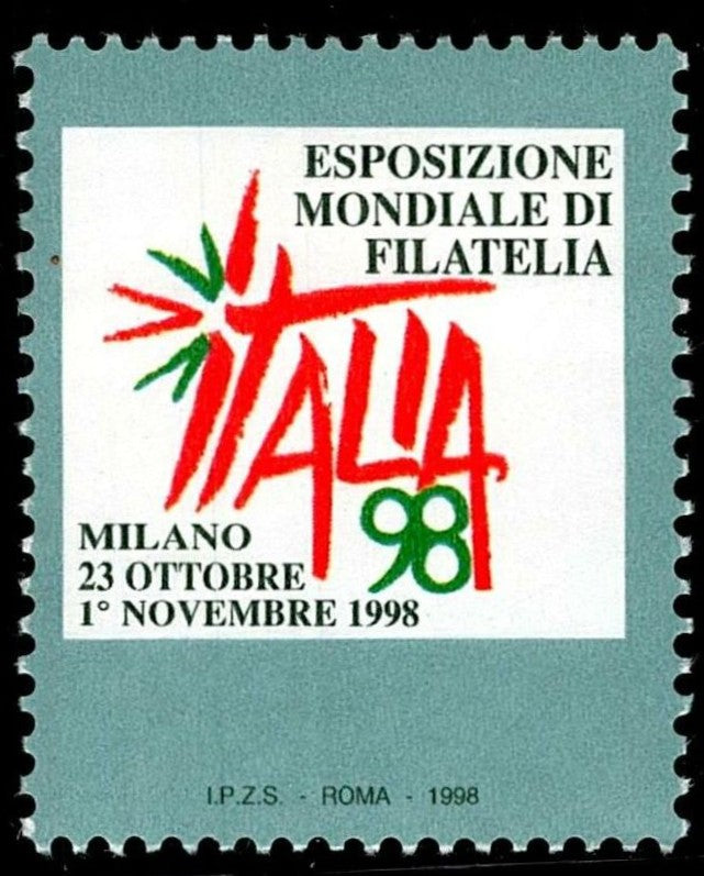 SCG6280 - Italy 1998 – “Italia 98” World Philatelic Exhibition, Milan