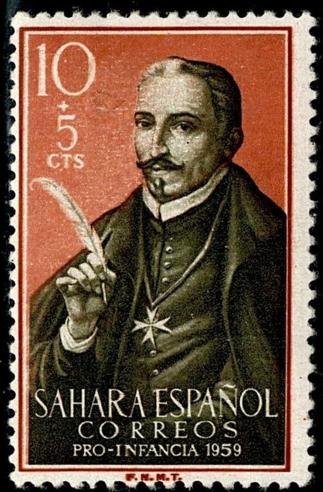 SCG6275 - Philatelic Entry: Sahara Español – Pro-Infancia 1959 (10+5 Cts)