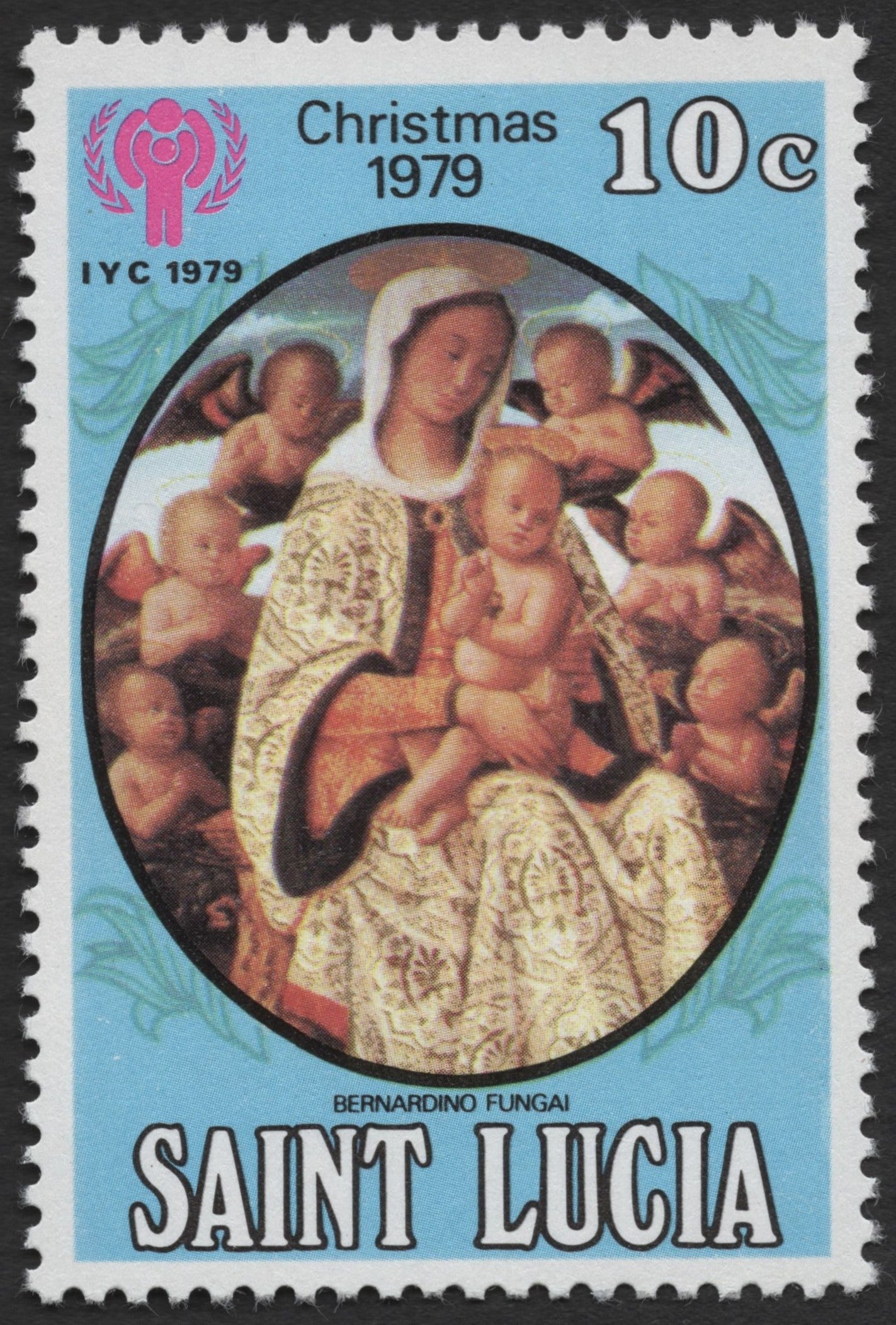 SCG2174 - Saint Lucia 1979 Christmas Stamp – Bernardino Fungai