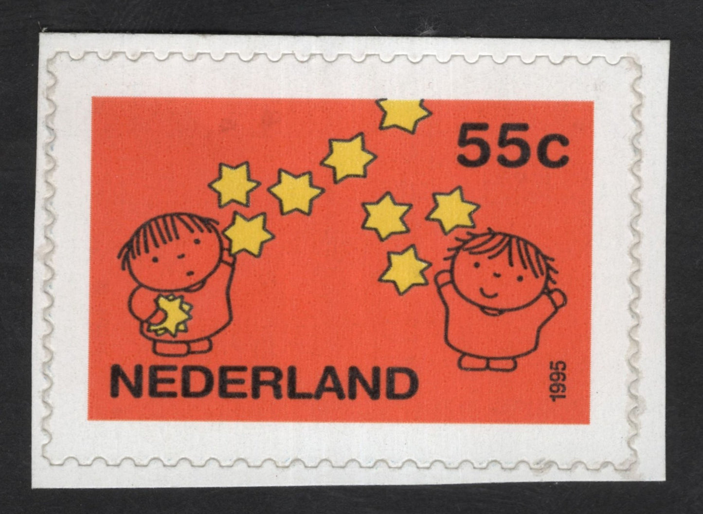 SCG12352 - Netherlands 1995 – Kinderzegel (Children’s Welfare) Stamp – 55c